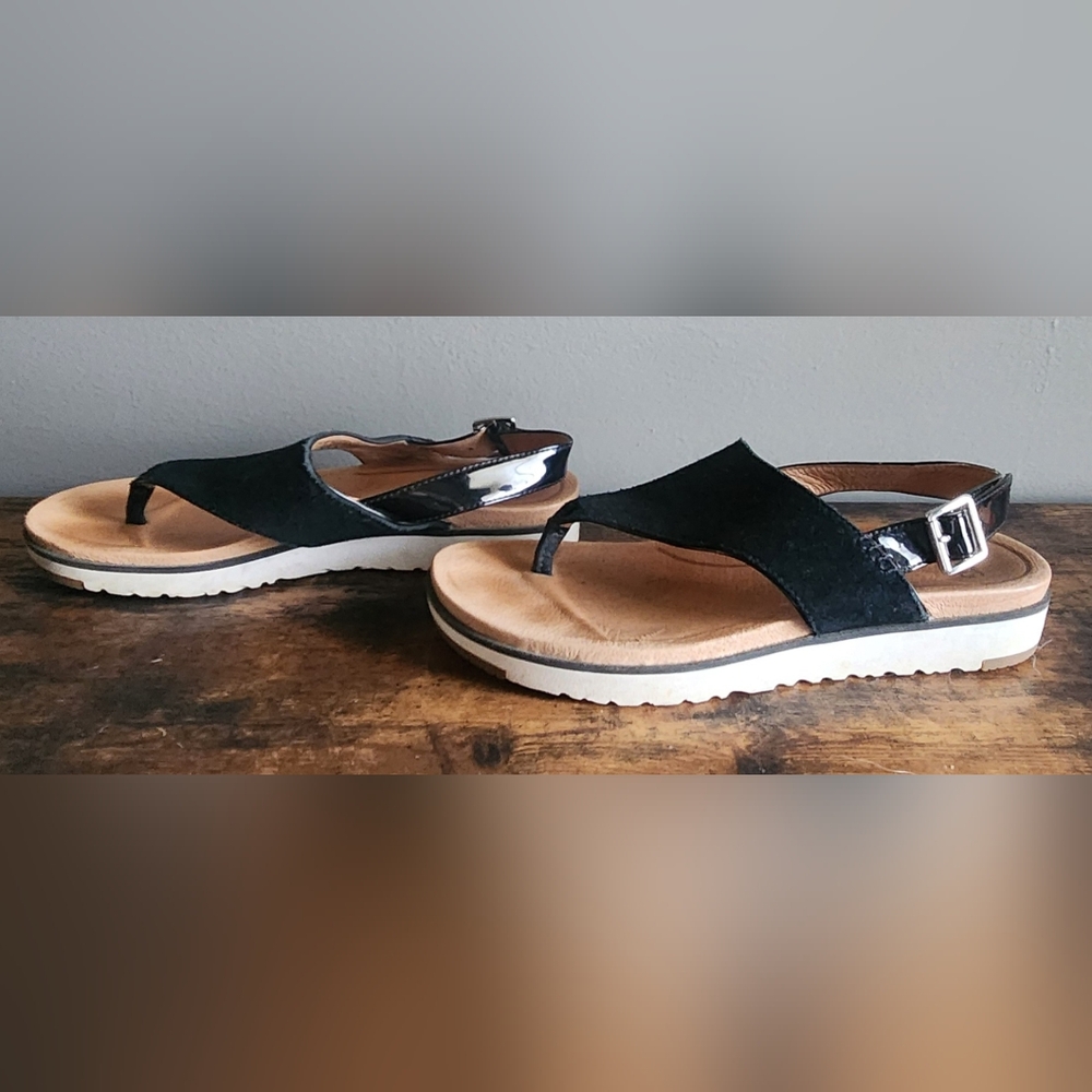 UGG Black Sandals - Picture 2 of 3